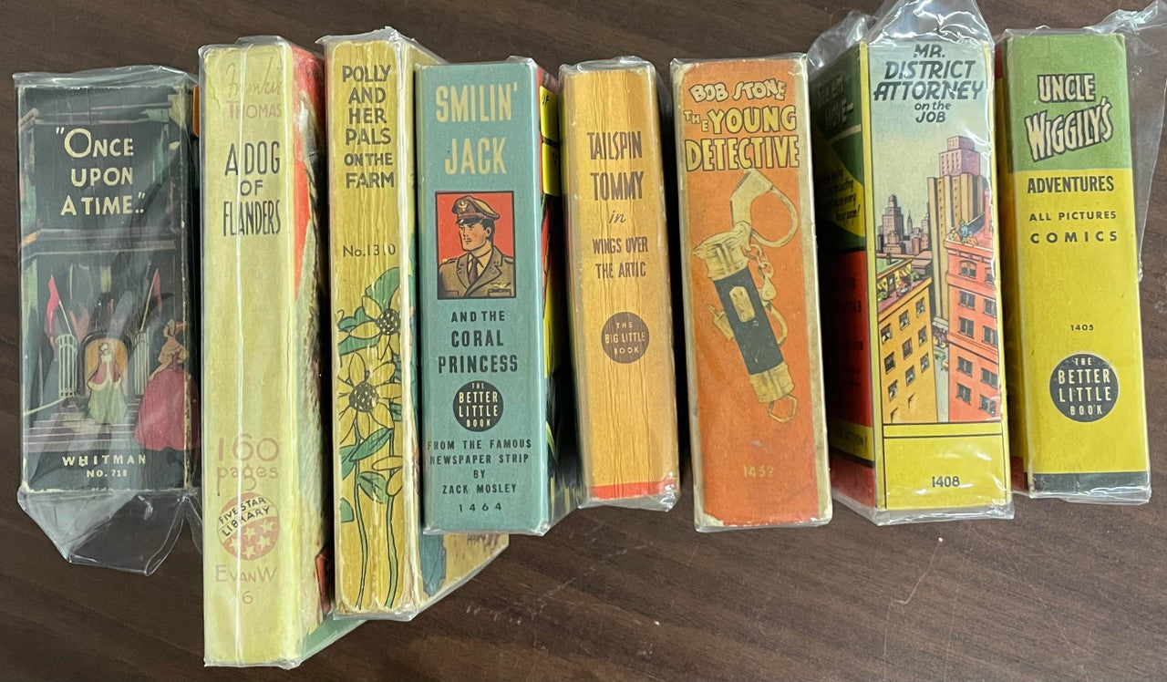 Vintage Big Little Book lot of 12