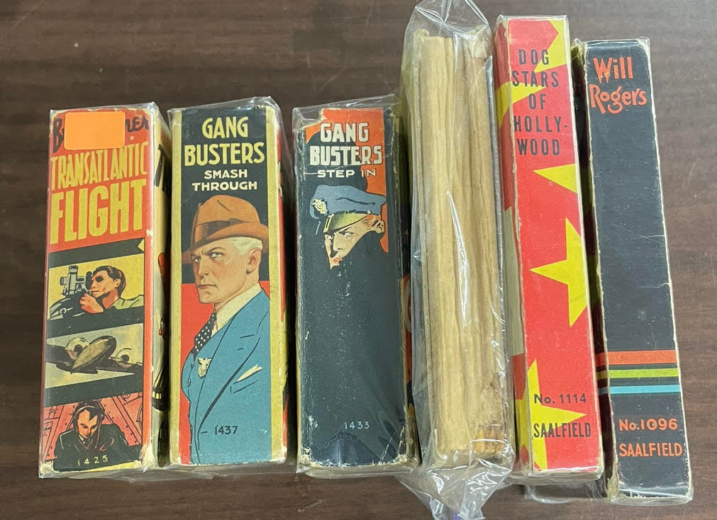Vintage Big/Better Little Book lot of 6 Gang Busters Brad Turner Jack Hulbert