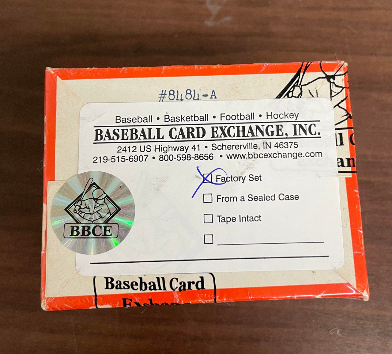 1985 Fleer Update Baseball Complete Set BBCE Wrapped and Sealed