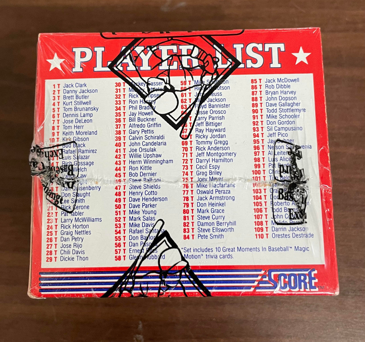 1988 Score Baseball Rookie & Traded Set BBCE Wrapped and Sealed