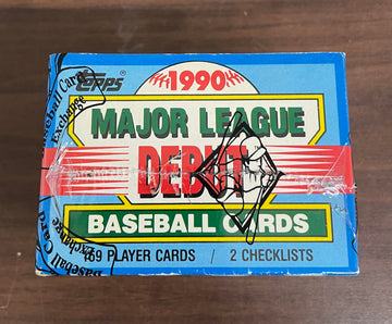 1990 Topps Major League Debut Set BBCE Wrapped and Sealed