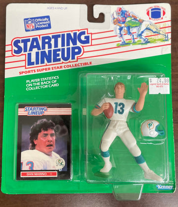 1989 Kenner Starting Lineup Dan Marino Action Figure NIB