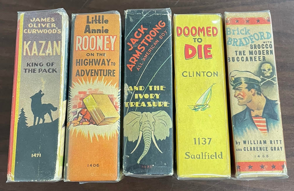 Vintage Big/Better Little Book lot of 5  Little Annie Rooney Jack Armstrong