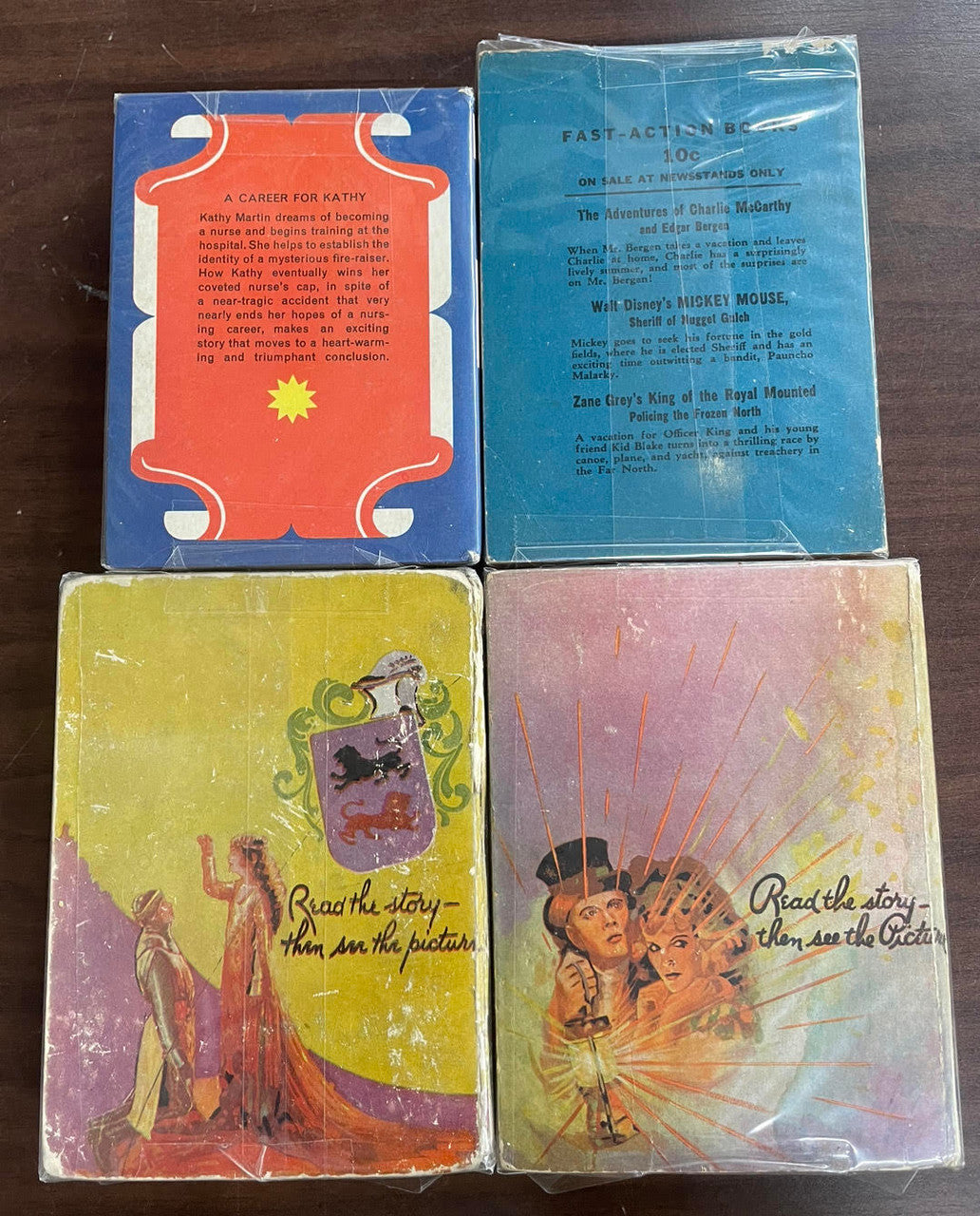 Vintage Big Little Book/Five Star Library Dan Dunn Robin Hood Little Minister