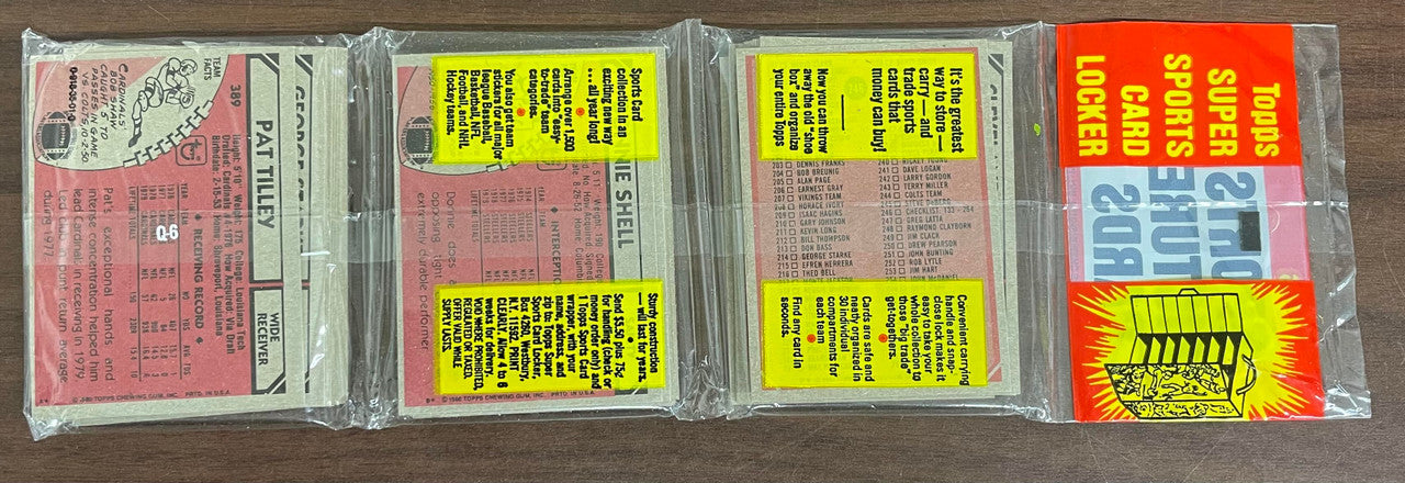 1980 Topps Football Rack Pack Factory Sealed