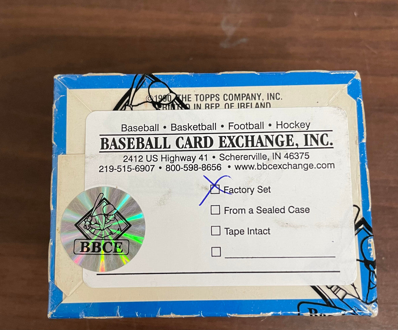 1990 Topps Major League Debut Set BBCE Wrapped and Sealed