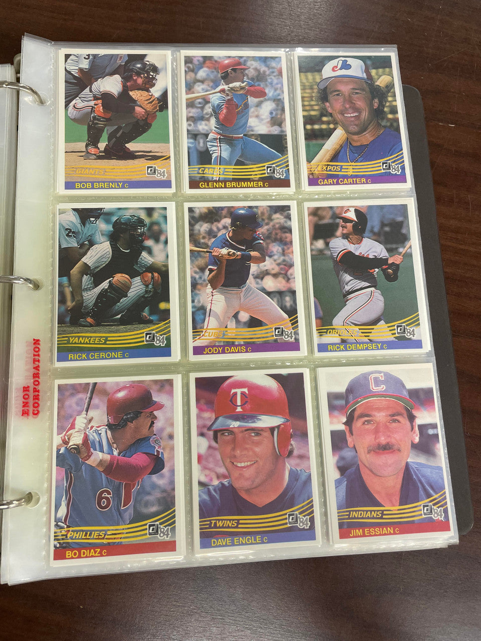 1984 Donruss Baseball Complete Set (660) NM-MT w/ DK, Action AS & Champions