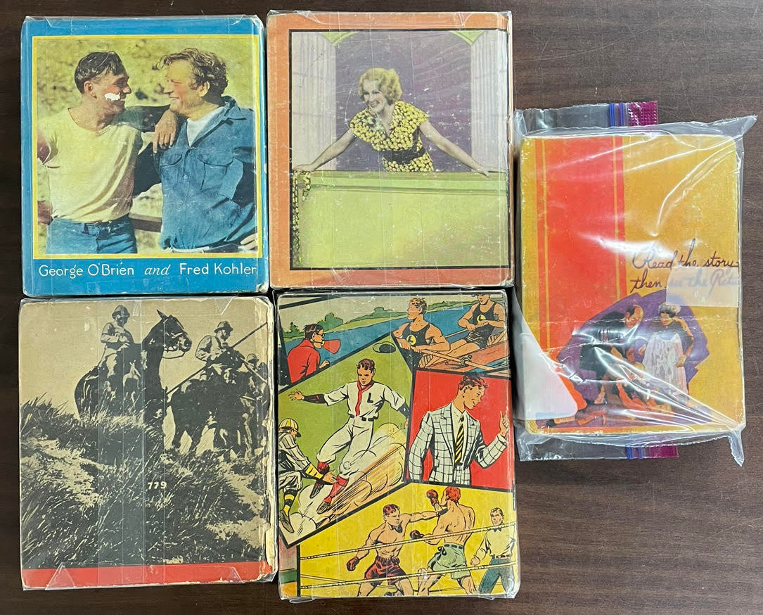 Vintage Big Little Book lot of 5 The World War Oliver Twist  Curley Harper