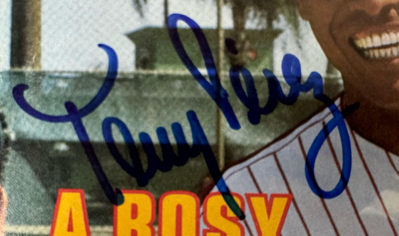 Pete Rose Tony Perez Joe Morgan Signed Autographed Sports Illustrated Beckett
