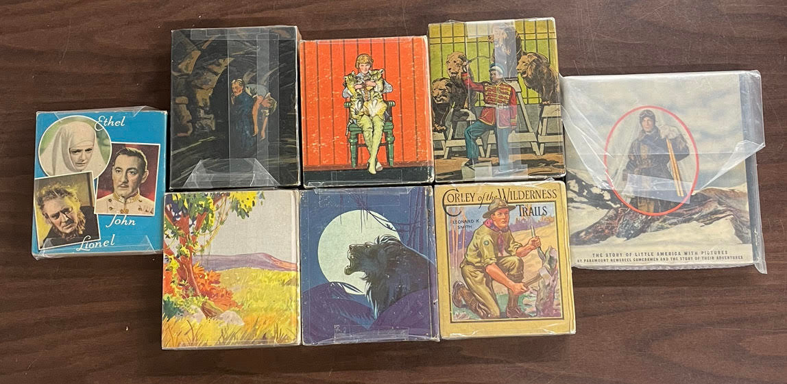 Vintage Big Little Book lot of 8 Tiger Lady Lost Jungle Steel Arena Miserables