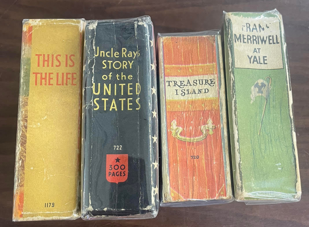 Vintage Big Little Book lot of 4 Treasure Island Story of U.S.A. Jane Withers