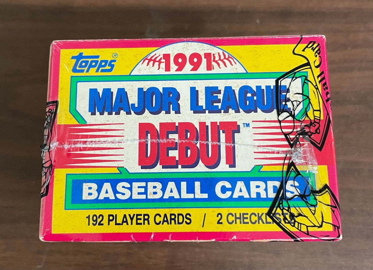 1991 Topps Major League Debut Set BBCE Wrapped and Sealed