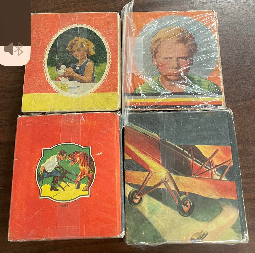 Vintage Big Little Book lot of 4 Jackie Cooper Shirley Temple Tom Beatty