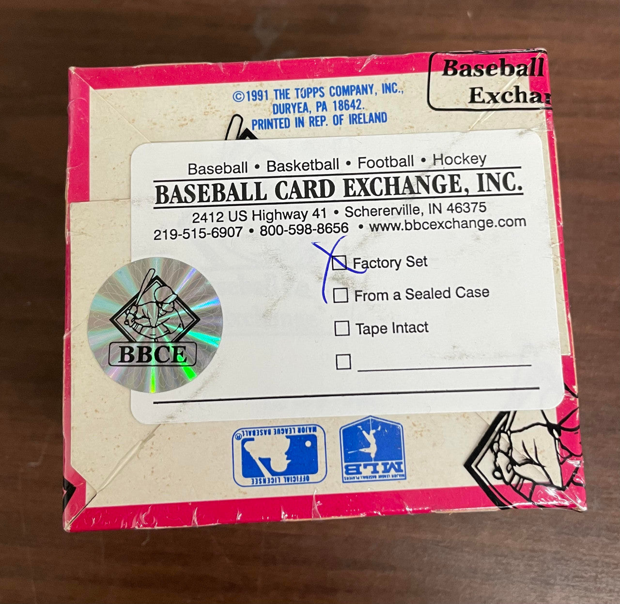 1991 Topps Major League Debut Set BBCE Wrapped and Sealed