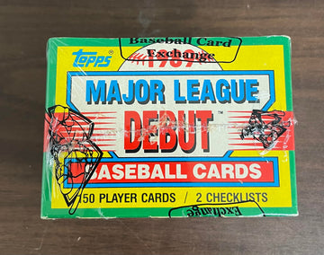 1989 Topps Major League Debut Set BBCE Wrapped and Sealed