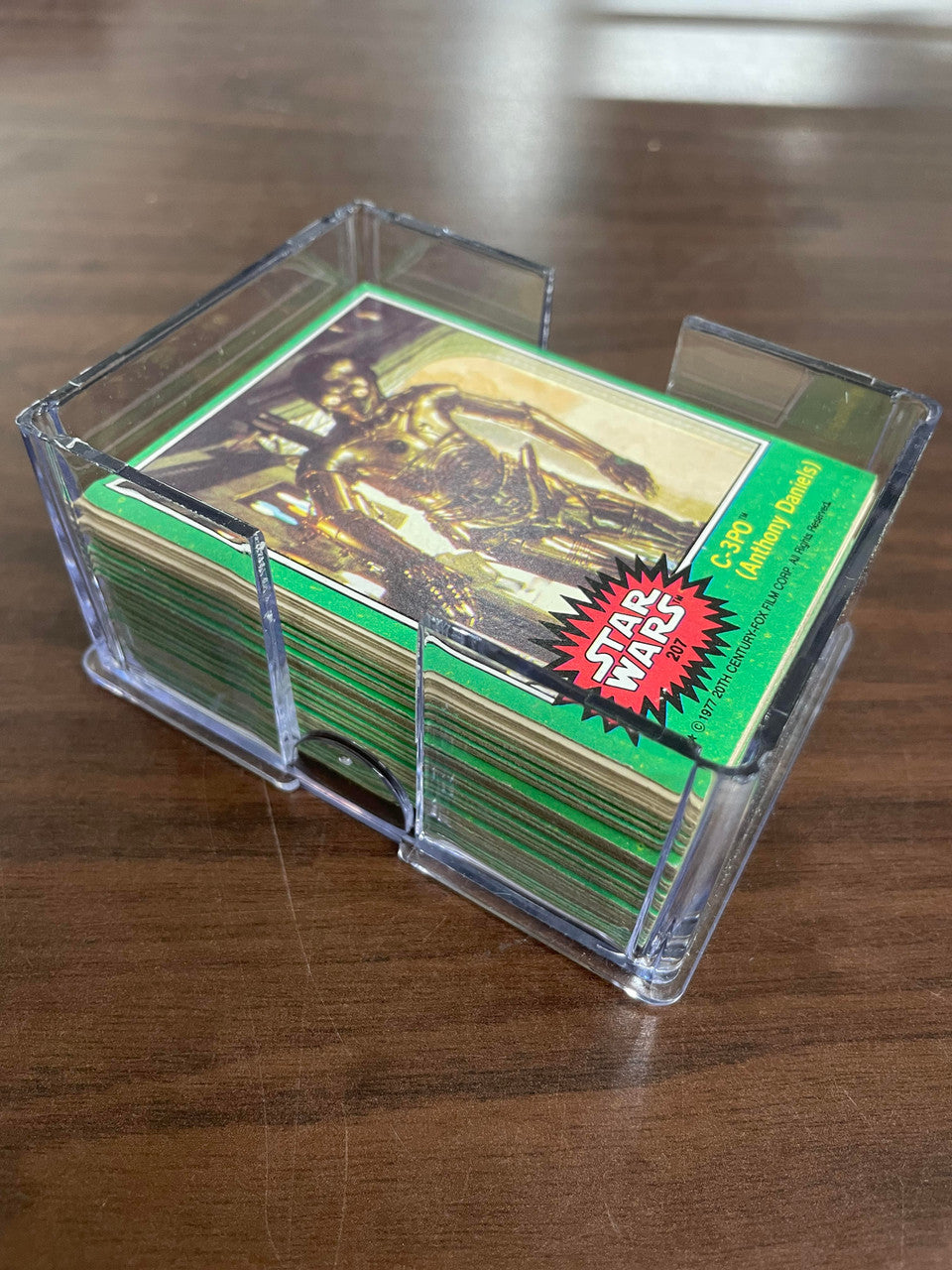 1977 Topps Star Wars Series 4 Complete Set 199-264 + Stickers (11) C-3PO Error