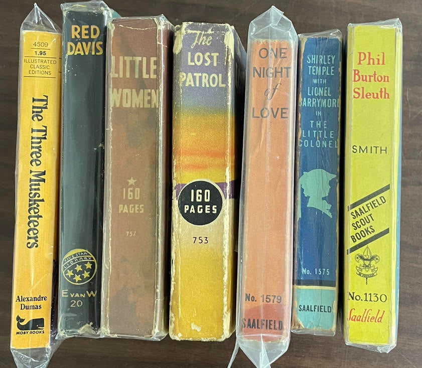 Vintage Big Little Book/5 Star Library Little Women Lost Patrol Three Musketeers