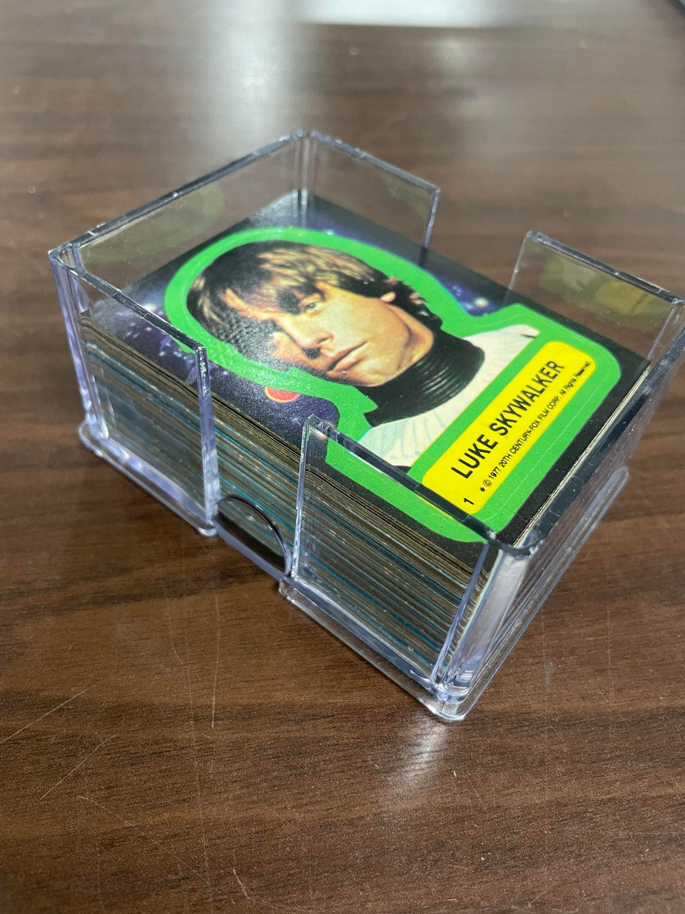 1977 Topps Star Wars Series 1 Complete Set (66) + Stickers (11) VG/EX-EX