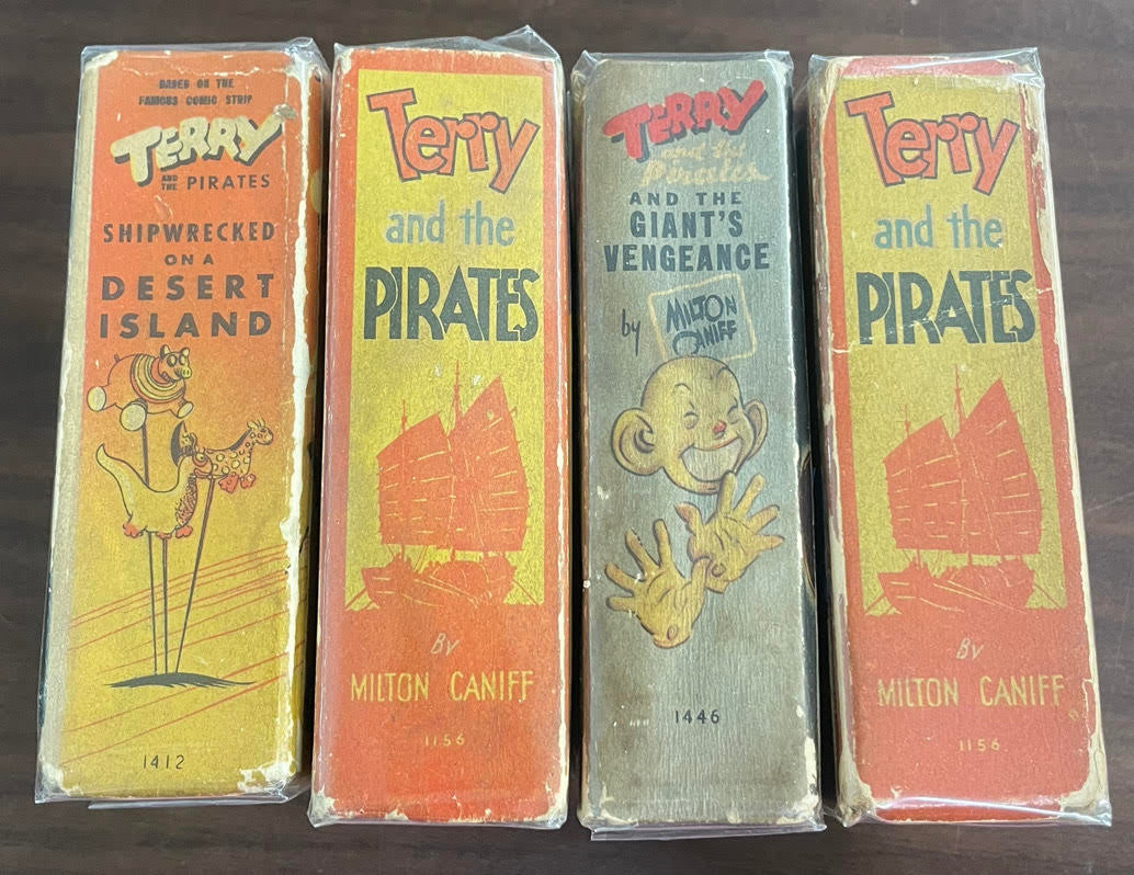 Vintage Big Little Book Lot of Terry and the Pirates