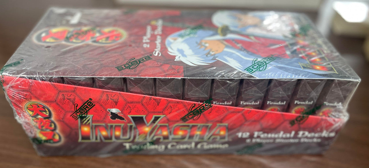 2005 Score InuYasha TCG Factory Sealed Box of 12 Starter Decks
