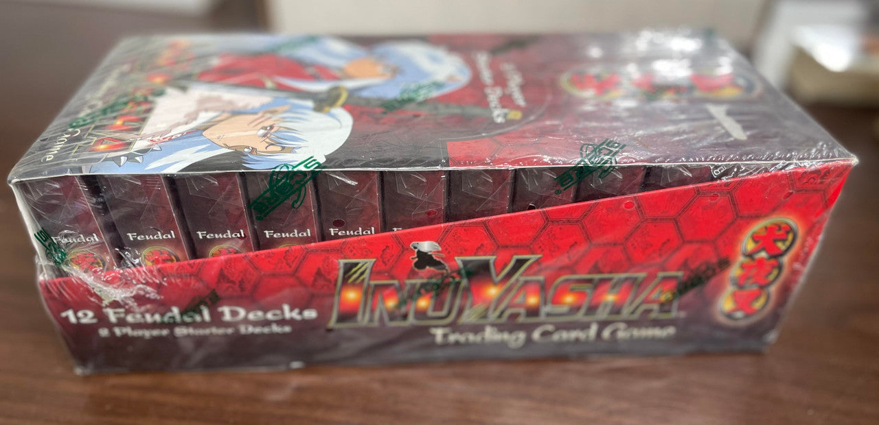 2005 Score InuYasha TCG Factory Sealed Box of 12 Starter Decks