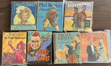 Vintage Big Little Book/5 Star Library Little Women Lost Patrol Three Musketeers