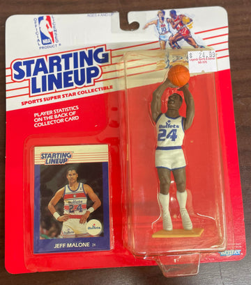 1988 Kenner Starting Lineup Jeff Malone Action Figure NIB