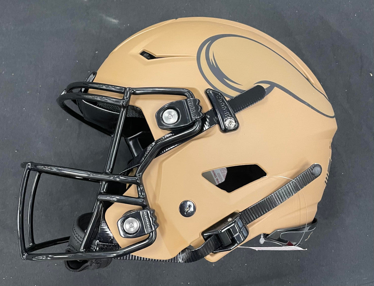 Randy Moss Signed Autographed Authentic Speed FS Helmet Salute to Service BAS