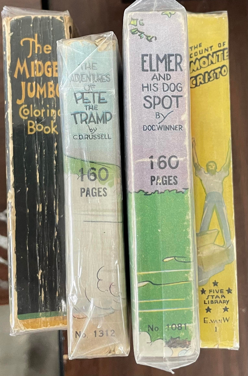 Vintage Big Little Book lot of 12