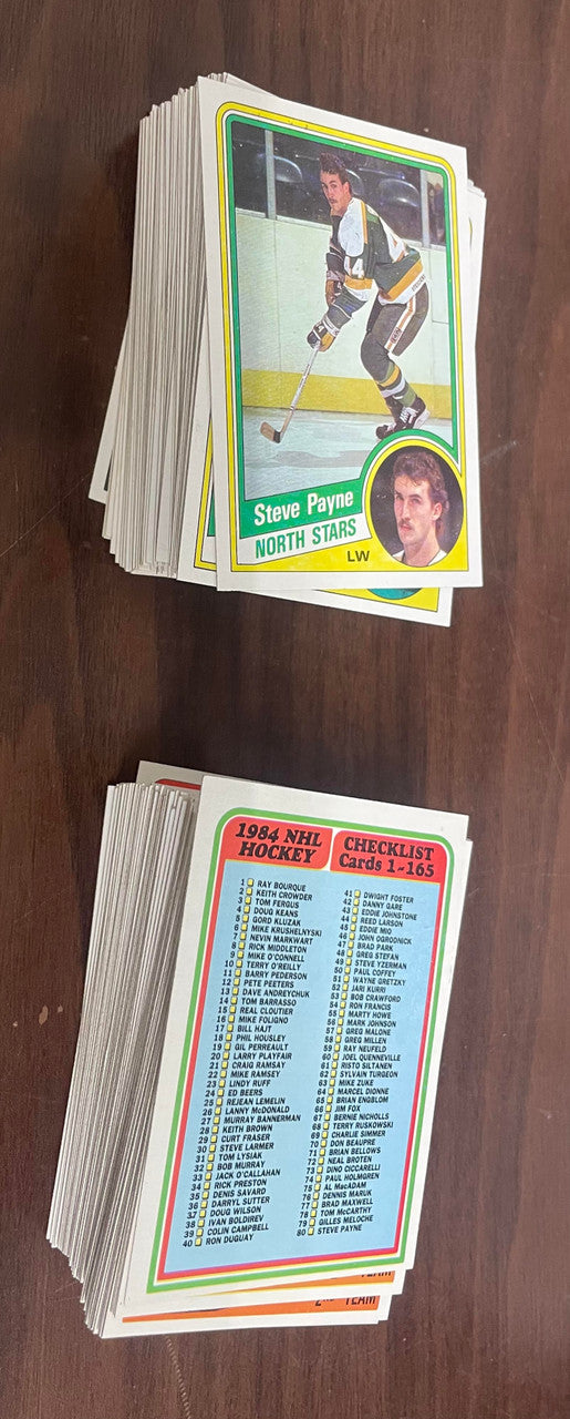 1984-85 Topps Hockey Complete Set (165) Mint Yzerman RC