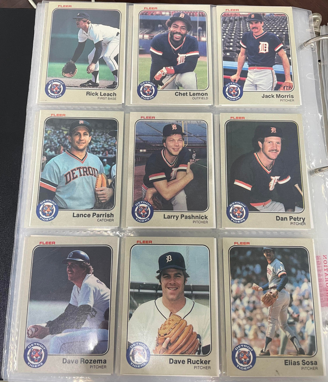 1983 Fleer Baseball Complete Set (660) NM-MT Gwynn Boggs Sandberg