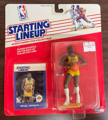 1988 Kenner Starting Lineup Magic Johnson Action Figure NIB