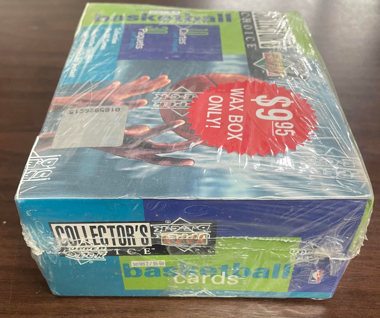 1995-96 Collector's Choice Series 2 Basketball 30-Pack Box French Factory Sealed