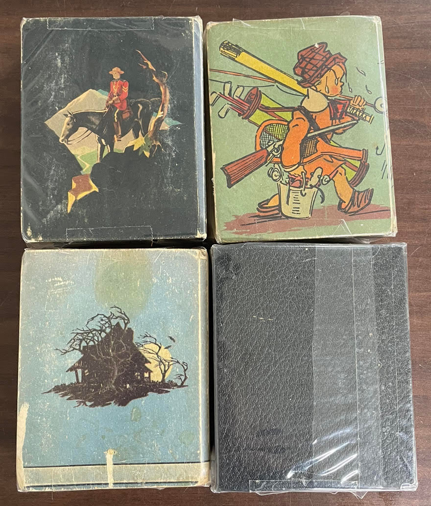 Vintage Big Little Book lot of 4 Men of the Mounted Ella Cinders Tailspin Tommy