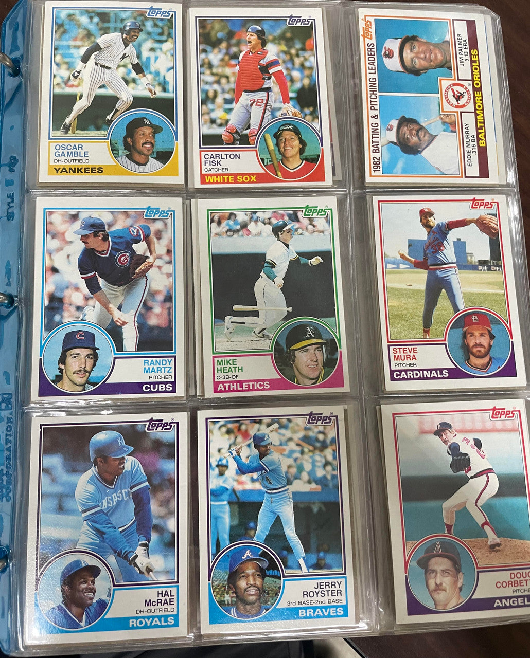 1983 Topps Baseball Complete Set (792) NM-MT Gwynn Boggs Sandberg