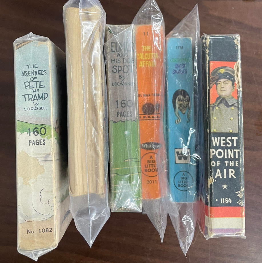 Vintage Big Little Book lot of 6 West Point Ghost Stories  Pete and the Tramp