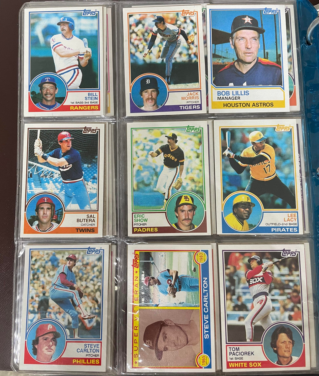 1983 Topps Baseball Complete Set (792) NM-MT Gwynn Boggs Sandberg
