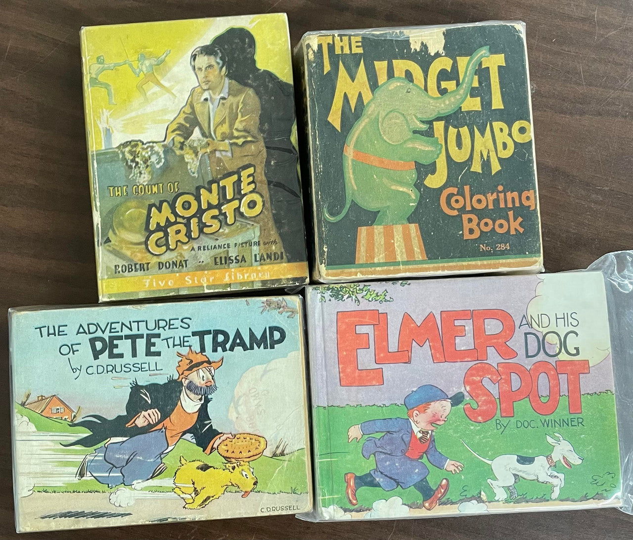 Vintage Big Little Book lot of 12