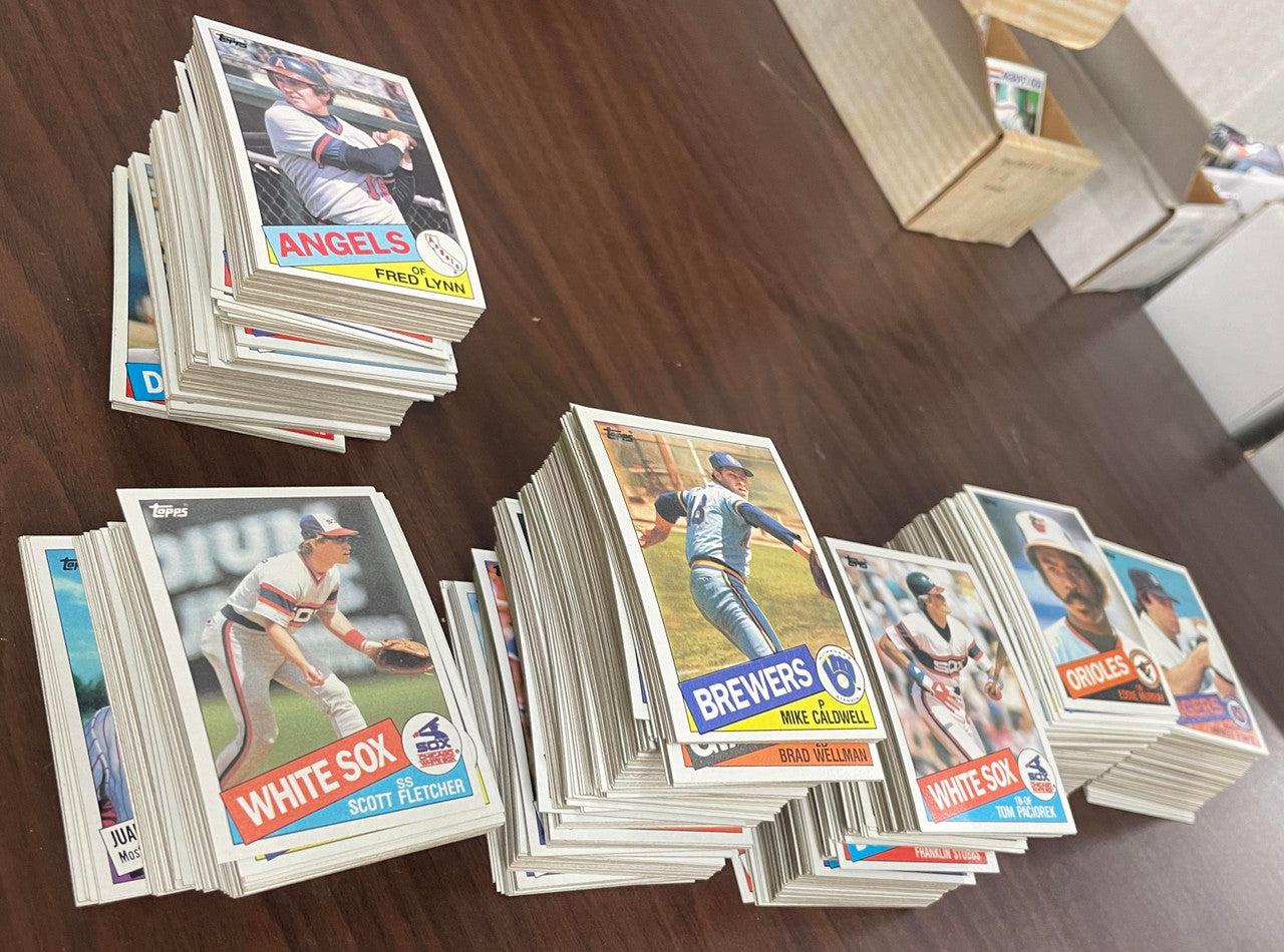 1985 Topps Baseball Complete Set (792) NM-MT McGwire Clemens Puckett