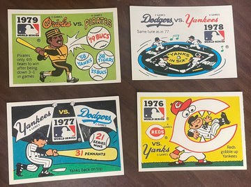 1980 Fleer Laughlin World Series Near Complete Set 37/40 w/ Extras (78 Total)