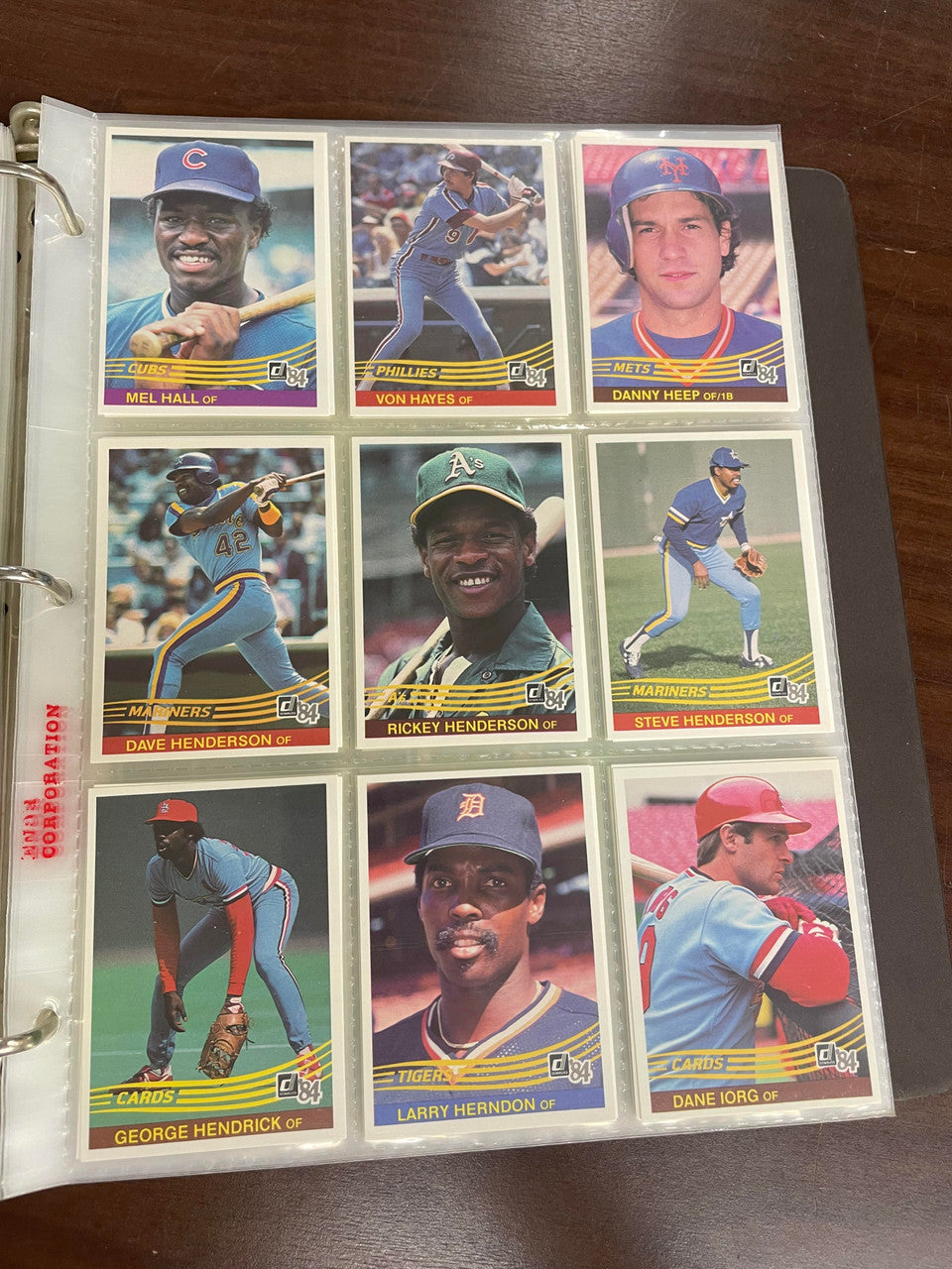 1984 Donruss Baseball Complete Set (660) NM-MT w/ DK, Action AS & Champions