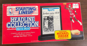 1992 Kenner Starting Lineup Headline Collection Michael Jordan NIB
