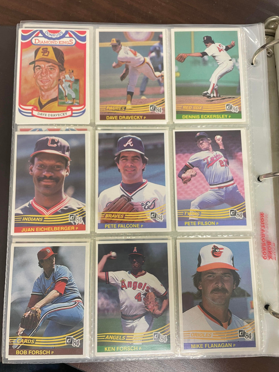 1984 Donruss Baseball Complete Set (660) NM-MT w/ DK, Action AS & Champions