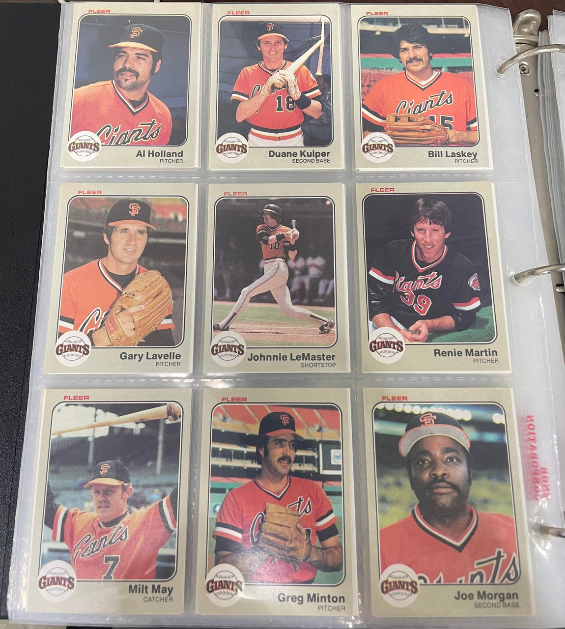 1983 Fleer Baseball Complete Set (660) NM-MT Gwynn Boggs Sandberg