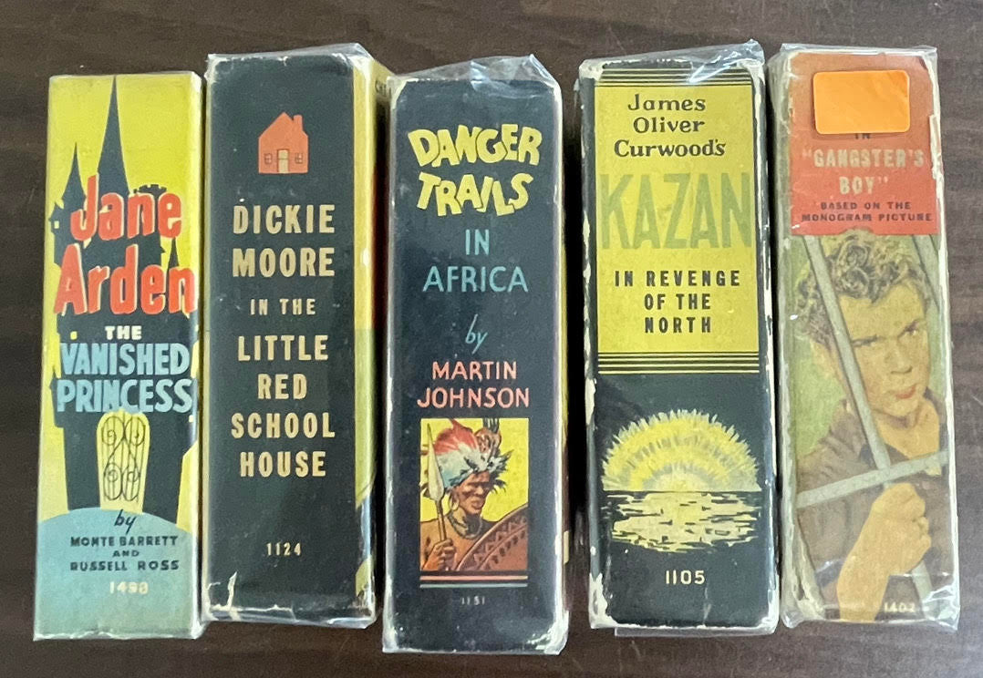 Vintage Big/Better Little Book lot of 5 Jane Arden Danger Trails Dickie Moore