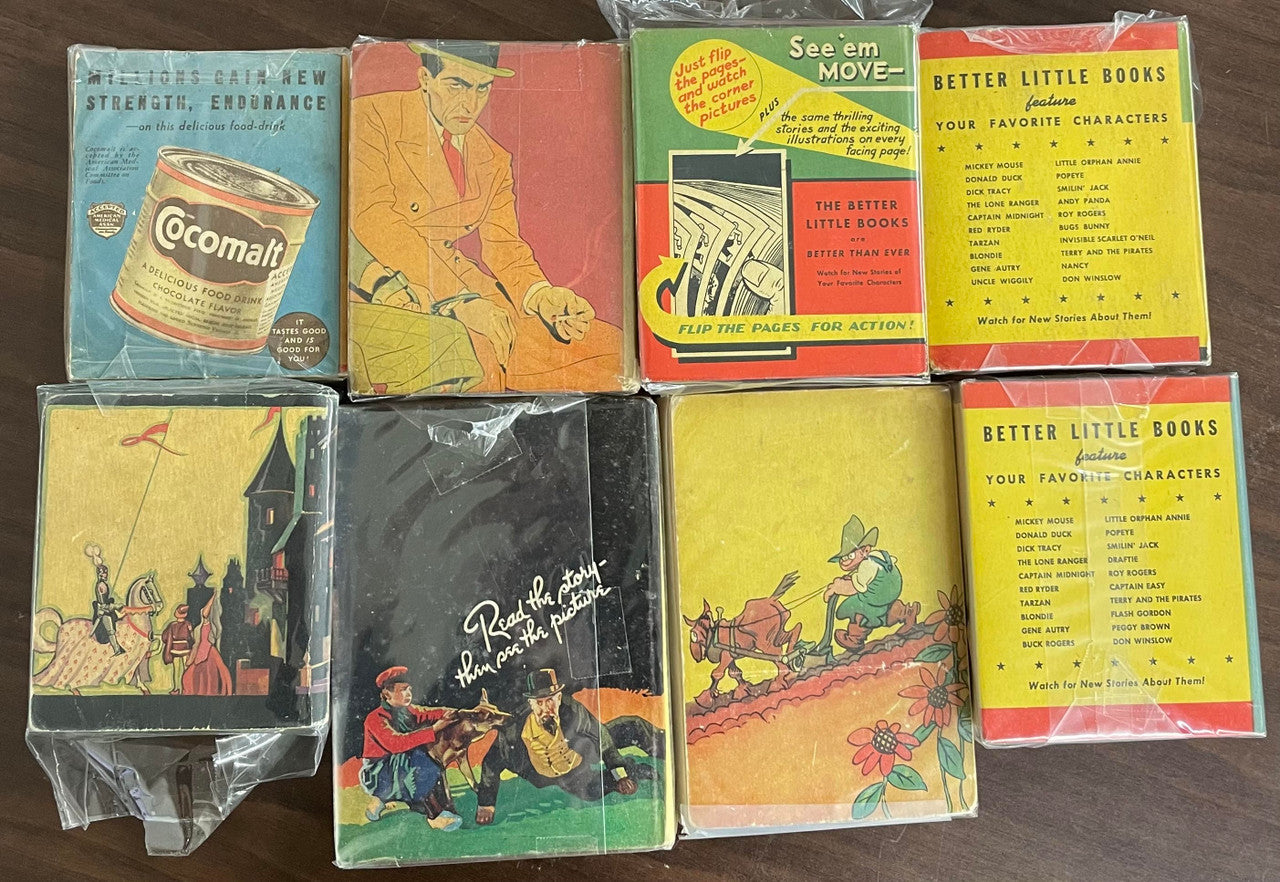 Vintage Big Little Book lot of 12