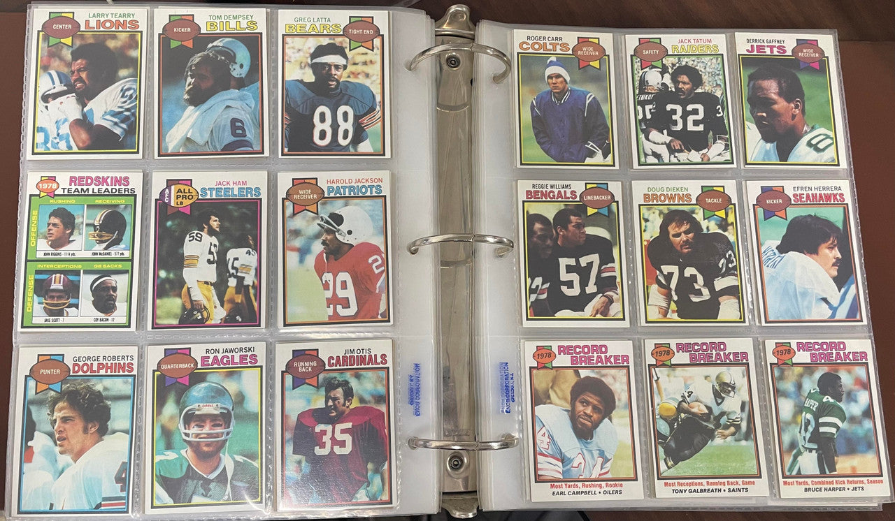 1979 Topps Football Complete Set (528) NM Earl Campbell RC
