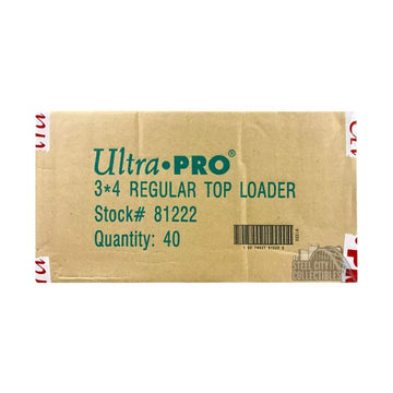 Ultra Pro 3x4 Regular Toploader Case (40)