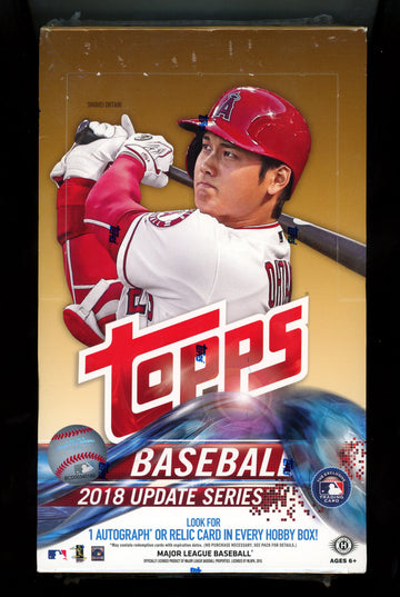 2018 Topps Update Baseball Hobby Box