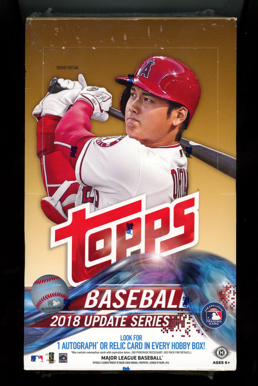 2018 Topps Update Baseball Hobby Box